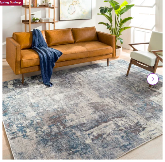 6'7" x 9', Kohut Abstract Area Rug