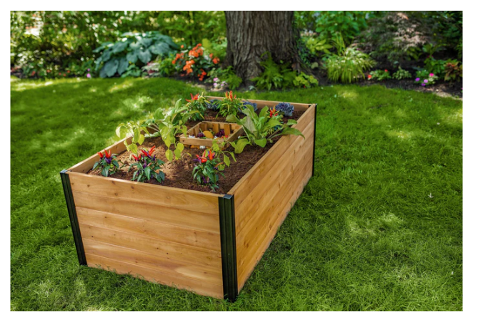 MEZZA 3x5 Keyhole Composting Garden