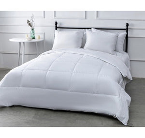 Homesuite Essentials Down Alternative Cotton Duvet With Silverclear - QUEEN