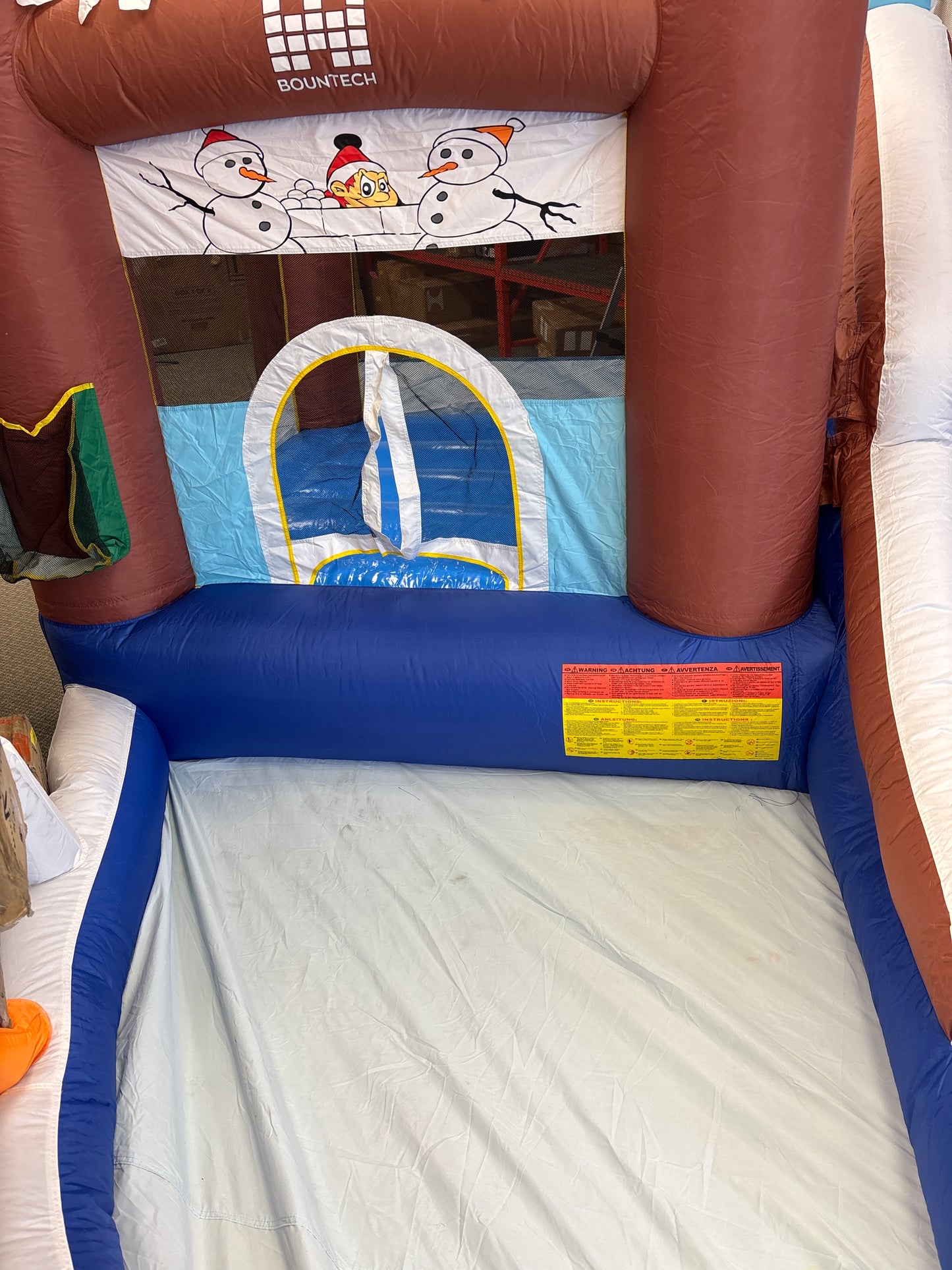 Inflatable Bounce House Special, Customer return, Clean, Tested, without blower