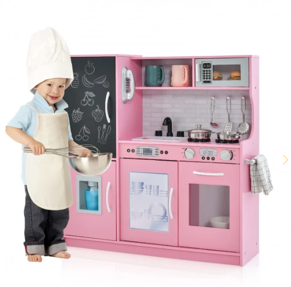 Toddler Pretend Play Kitchen - Customer Returned Special - 1 Box Unassembled