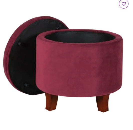 Paymar Velvet Ottoman