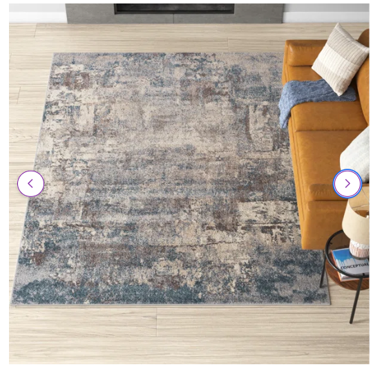 6'7" x 9', Kohut Abstract Area Rug