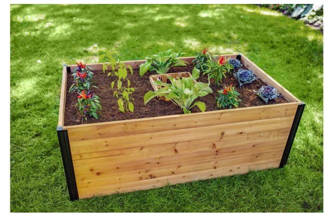 MEZZA 3x5 Keyhole Composting Garden