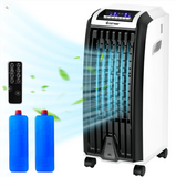 Evaporative Portable Cooler Fan Anion Humidify W/ Remote Control - *FINAL SALE * NOT AC *