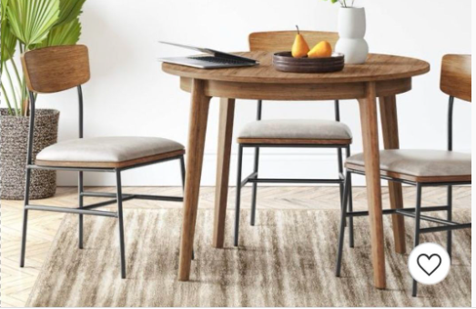 Set of 2 - Project 62 Telstar Dining Chair - Light grey (Scratch and Dent)