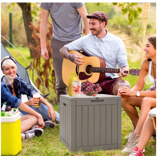 30 Gallon Water Resistant Plastic Deck Box