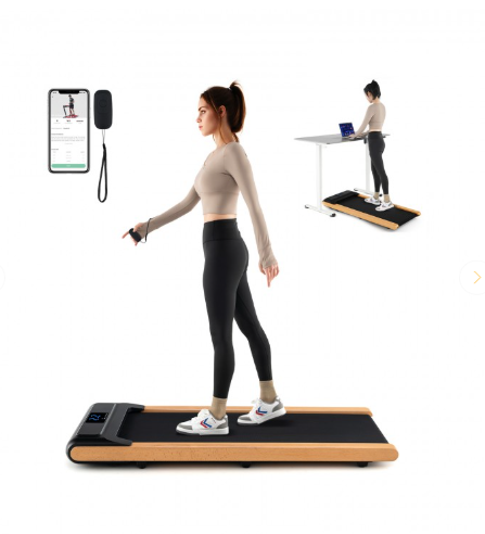 SPECIAL - 3-in-1 Walking Pad with Remote and Smart APP Control for Home Office (Max 220lbs) (Ours is light Grey in Front)