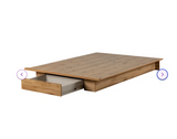 Queen Storage Platform Bed - Unassembled