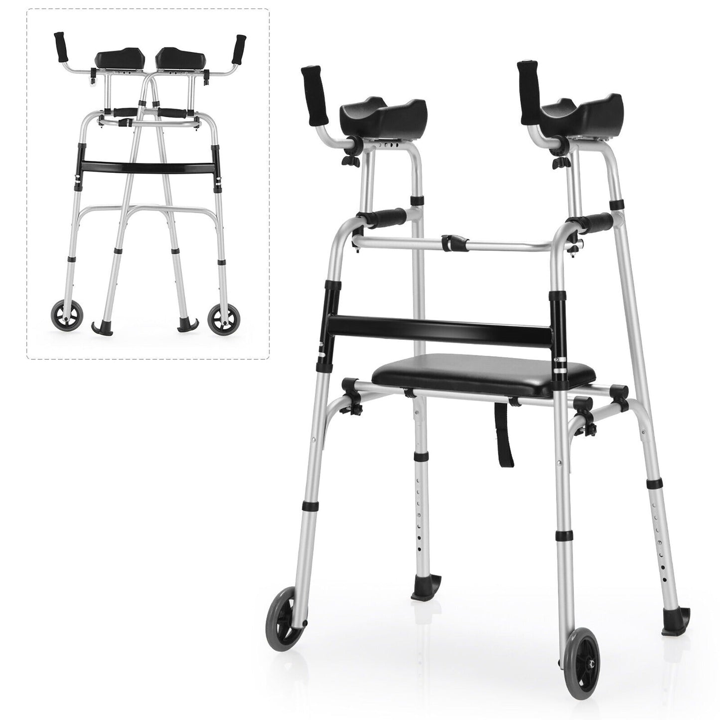 NO TAX,  Foldable Standard Walker - SP0591