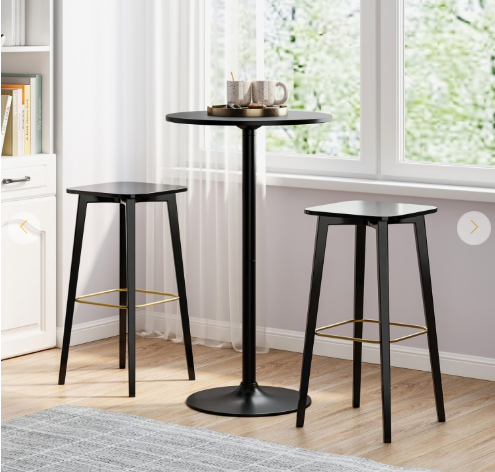 SPECIAL - 24 Inch Round Bistro Pub Table (Scratch and Dent)
