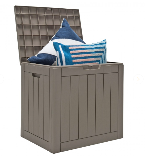 30 Gallon Water Resistant Plastic Deck Box