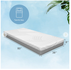 SPECIAL, 8 Inch Twin XL Bed Mattress Gel Memory Foam