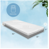 SPECIAL, 8 Inch Twin XL Bed Mattress Gel Memory Foam Convoluted Foam for Adjustable Bed
