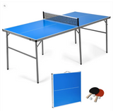 6’x3’ Portable Tennis Ping Pong Folding Table Indoor/Outdoor