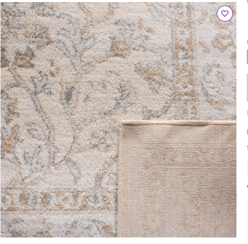 3' x 5' - Aayushi Oriental Cream/Beige Area Rug