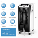 Evaporative Portable Cooler Fan Anion Humidify W/ Remote Control - *FINAL SALE * NOT AC *