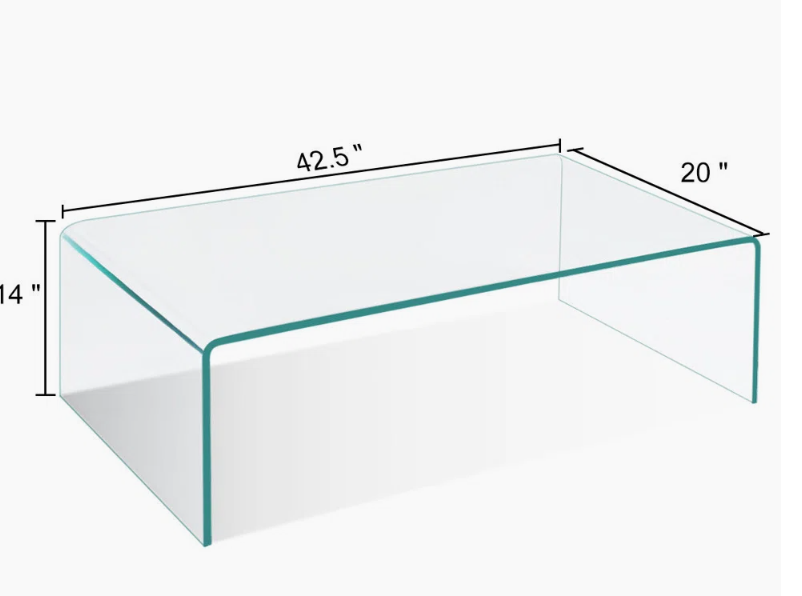 Modern Glass Coffee Table