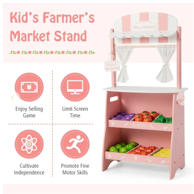 Kid's Farmers Market Stand