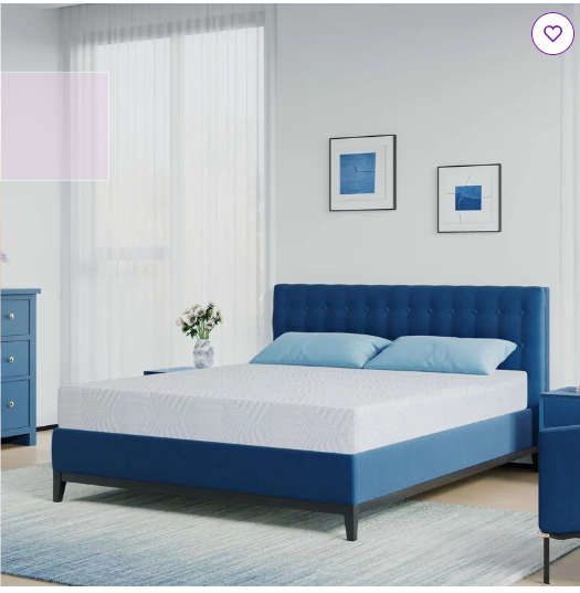 Queen- Wayfair Sleep™ 8" Firm Gel Memory Foam Mattress