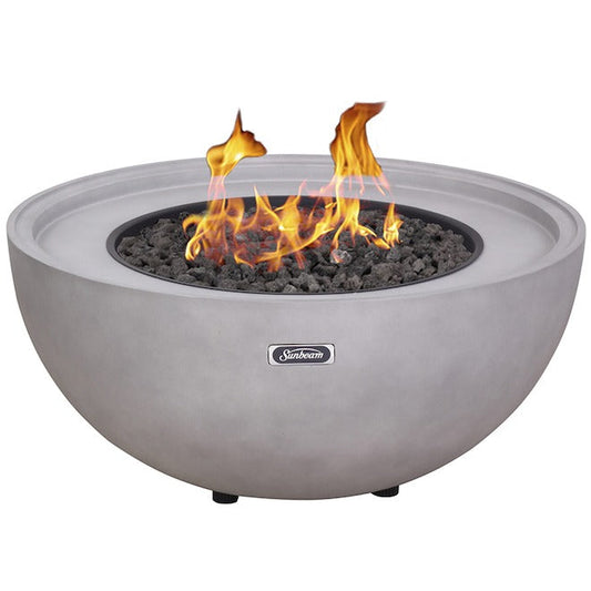 Special, Sunbeam Outdoor Fire Pit with cover - Concrete ,  Scratch $ Dent Discount