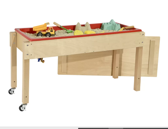 46" x 17" Contender Sand and Water Table (1 Box, Unassembled)