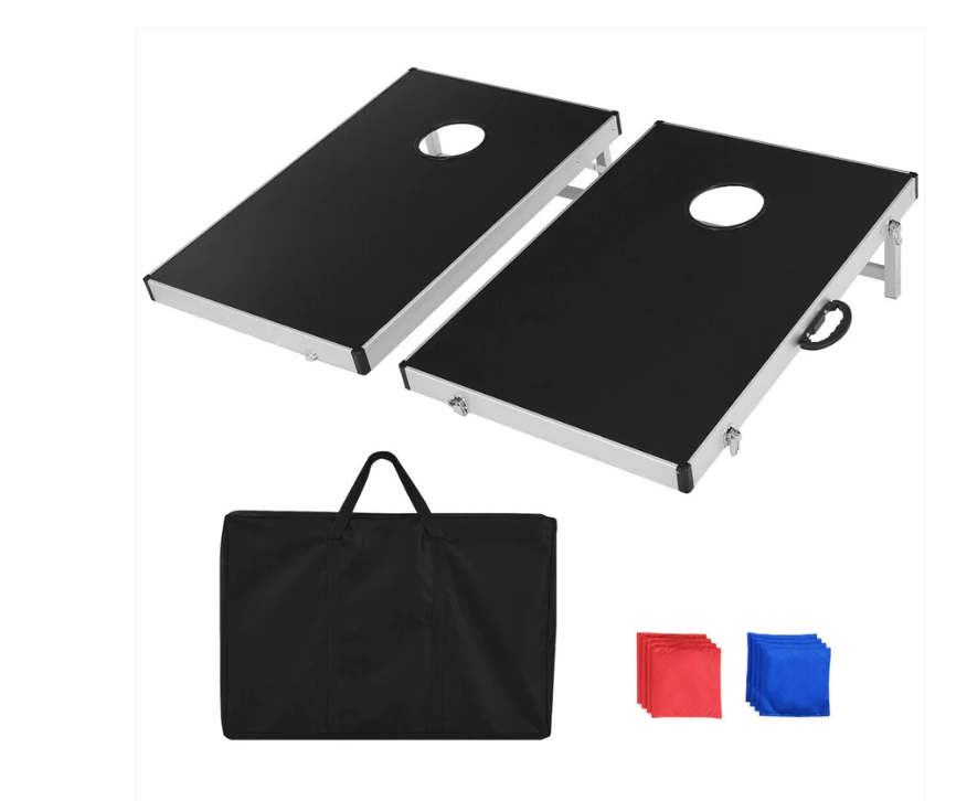 Cornhole Set with Foldable Design and Side Handle  - Dent and Scratch