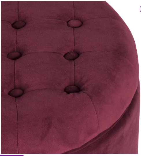 Paymar Velvet Ottoman