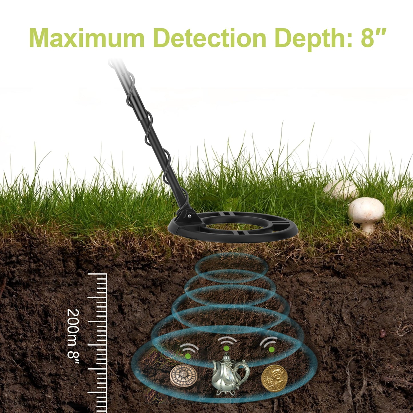 High Accuracy Metal Detector *UNASSEMBLED IN BOX*