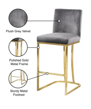 Upholstered Bar & Counter Stool