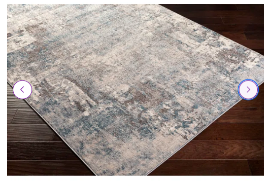 6'7" x 9', Kohut Abstract Area Rug