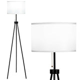 Modern Metal Tripod Floor Lamp with Chain Switch - Assembled - Scratch and Dent