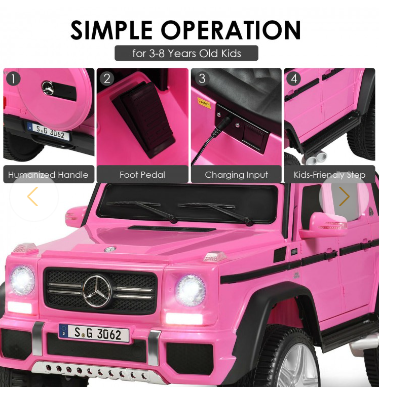 12V Licensed Mercedes-Benz Kids Ride-On CarCar