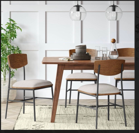 Set of 2 - Project 62 Telstar Dining Chair - Light grey (Scratch and Dent)