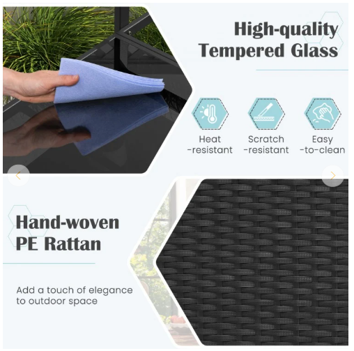 Bar Cart,  Wicker Buffet Serving Cart,  MISSING MAGNET