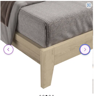 SPECIAL - Queen Size Allyannah Platform Bed With Headboard