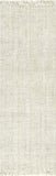 nuLOOM Daniela Farmhouse Chunky Jute Runner Rug, 2' 6" x 10', Off-white