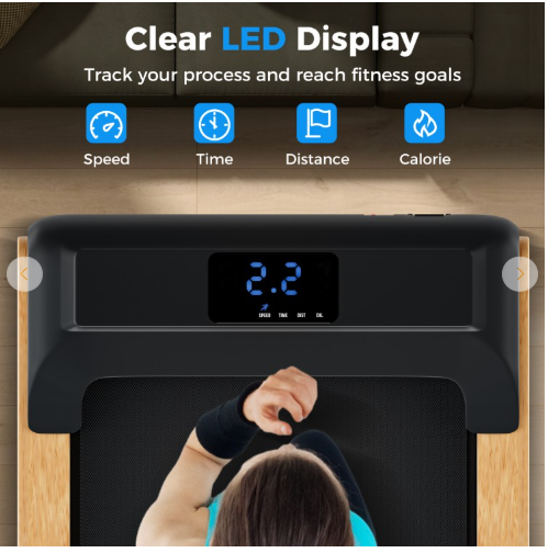 SPECIAL - 3-in-1 Walking Pad with Remote and Smart APP Control for Home Office (Max 220lbs) (Ours is light Grey in Front)