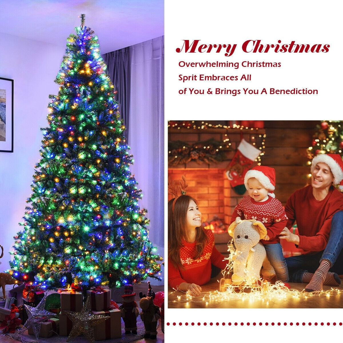Artificial Premium Hinged Christmas Tree-9 Feet - FINAL SALE