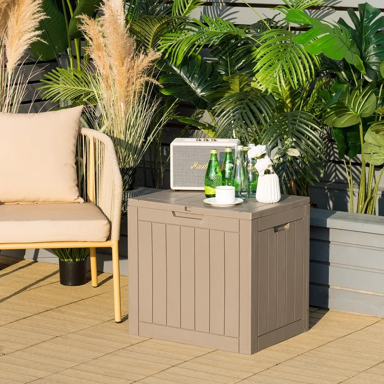 30 Gallon Water Resistant Plastic Deck Box