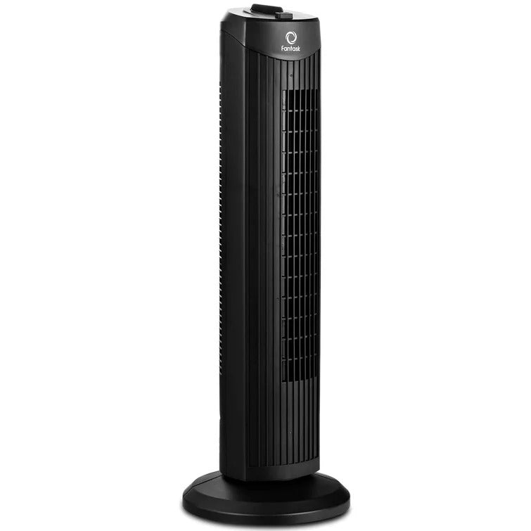 35W 28 Inch Quiet Bladeless Oscillating Tower Fan