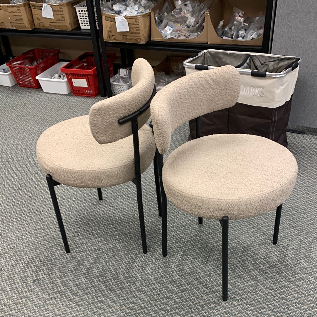 2 Piece Set, Fluffy Chairs