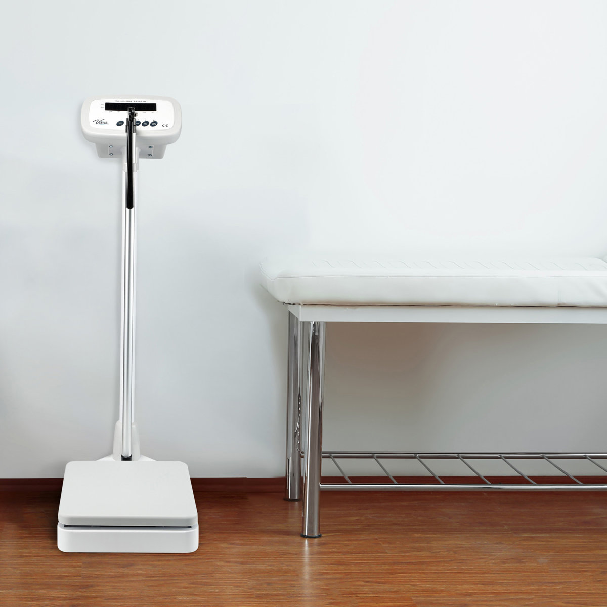 Medical Digital Scale with height bar, fully assembled, no box