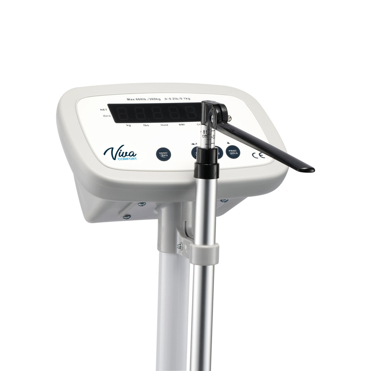 Medical Digital Scale with height bar, fully assembled, no box