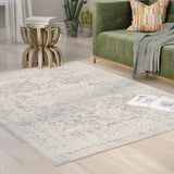 Hillsby Performance Charcoal/Medium Grey/Light Beige Rug - 9 X 12'6