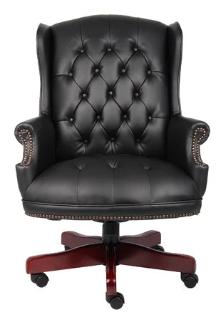 Lizbeth Vinyl Executive Chair*Height is not adjustable*