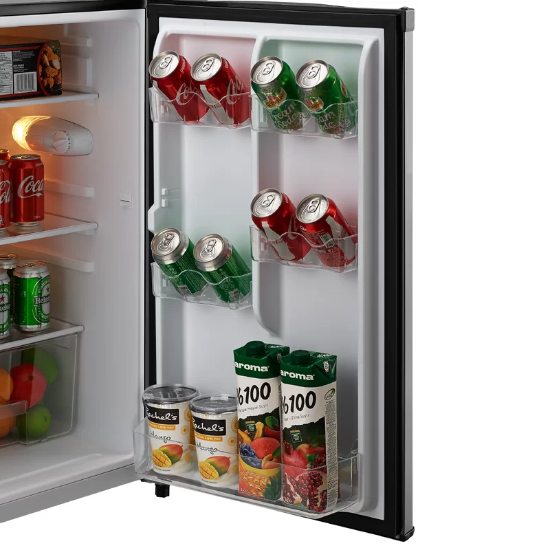 Marathon 4.5 cf freestanding fridge, black, scratch & dent