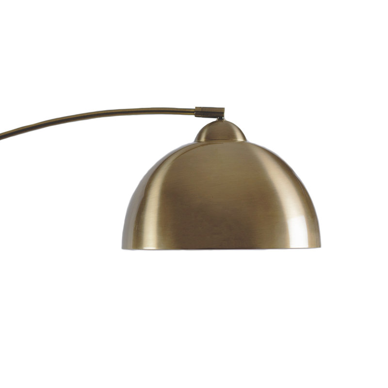 Santori 79'' Gold Arched Floor Lamp