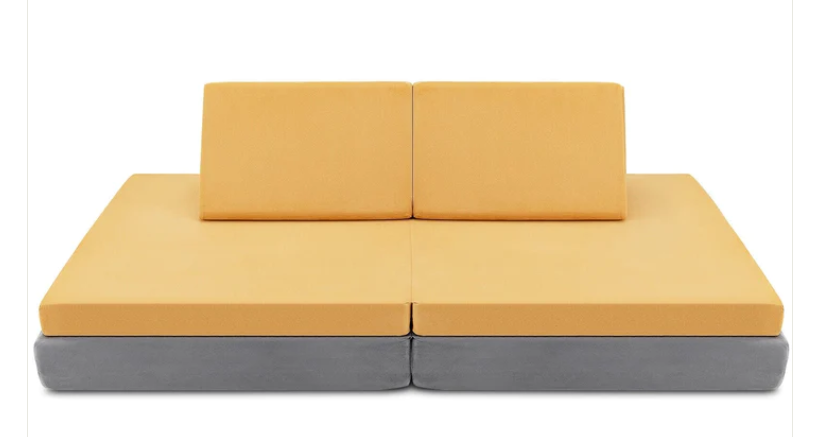 4-Piece  Kids Couch or 2 Chairs Toddler to Teen Sofa and Play Set