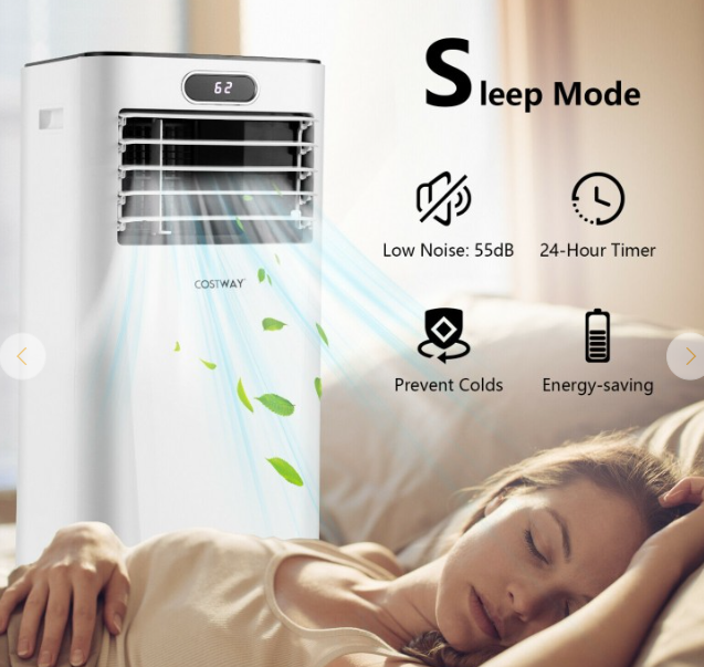 SPECIAL, 8000 BTU 3-in-1 Portable Air Conditioner with Remote Control